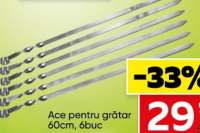 Ace pentru grătar 60cm, 6buc