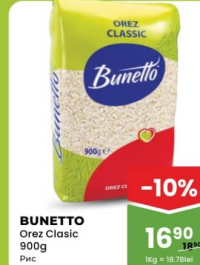 BUNETTO Orez Clasic 900g