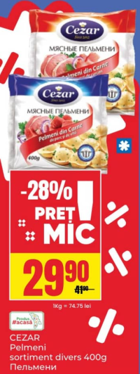 Cezar Pelmeni sortiment divers 400g