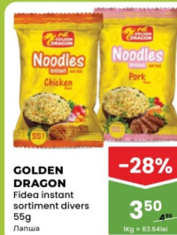 GOLDEN DRAGON Fidea instant sortiment divers 55g
