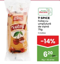 7 Spice Foitaj cu umplutură de vișină 75g