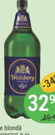 Bere blondă WEISBERG 2.2L
