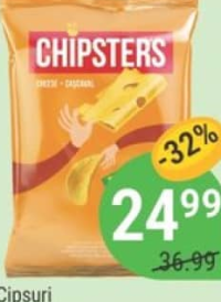 Cipsuri CHIPSTERS 180g