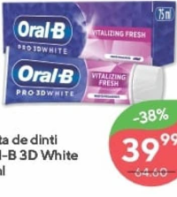 Pasta de dinti Oral-B 3D White 75ml