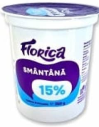 Сметана Florica 15% 350г
