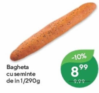 Baghetă cu semințe de in 1/290g