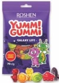 Roshen Yummi Gummi Bomboane gumate 70g