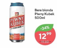 Piwny Kubek Bere blonda 500ml