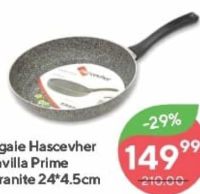 Hascevher Tigaie Lavilla Prime Granite 24*4.5cm