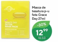 Mască de țesătură pentru față Grace Day 27ml