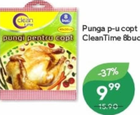 CleanTime Pungi p-u copt 8buc