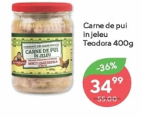 Teodora Carne de pui in jeleu 400g
