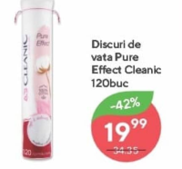 Discuri de vată Pure Effect Cleanic 120buc