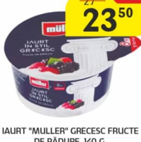 Muller Iaurt Grecesc Fructe de pădure 140 g