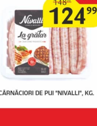 Nivalli Колбаски куриные, кг