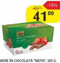 Mere în ciocolată "Nefis", 120 G.