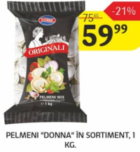 Donna Pelmeni în sortiment, 1 kg