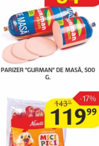 Gurman Parizer de masă, 500 g