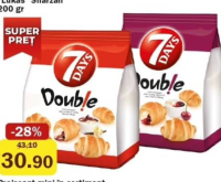 7 Days Croissant mini în sortiment 185g