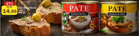 Lan Pate în sortiment 200 gr