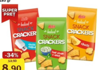 Nefis Crackers în sortiment 100g