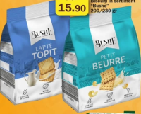 Bushe Biscuiți în sortiment 200/230 gr