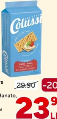 Colussi Monte Banato Crackers 250g