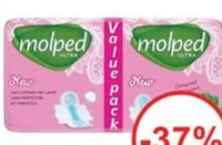 Molped Absorbante igienice normal wings anatomic 18 buc