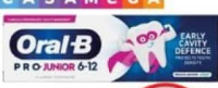 Oral-B Pasta de dinti junior 6-12 ani 75 ml