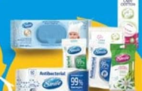 Smile / Lady Cotton Șervețele umede / Discuri de bumbac sortiment variat