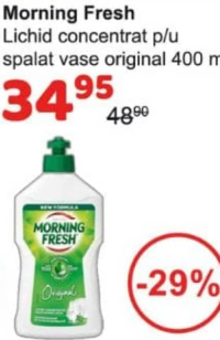 Morning Fresh Lichid concentrat p/u spalat vase original 400 ml