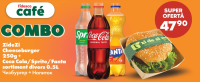 ZideZi Cheeseburger 250g + Coca Cola/Sprite/Fanta sortiment divers 0.5L