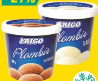 FRIGO Înghețată Plombir clasic/ciocolată 300g