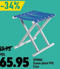 SPRING Scaun pliant PVC