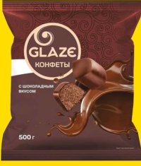 Glaze Конфеты со вкусом шоколада 500г