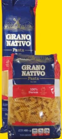 GRANO NATIVO Paste din grâu dur sortiment divers 400g
