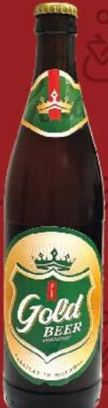 GOLD BEER Bere blondă 5% alcool 0,5l
