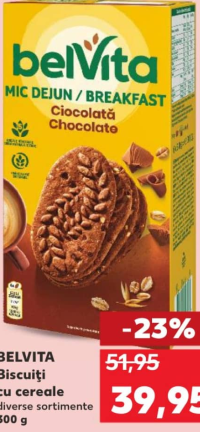 Belvita Biscuiți cu cereale diverse sortimente 300 g
