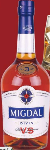 MIGDAL Divin 3 ani 40% alcool 0,5 l