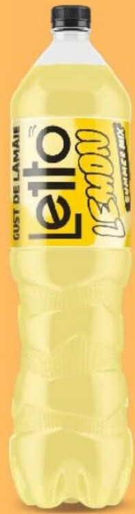 Letto Băutură răcoritoare carbogazoasă lemon / multifruct / quince 1,5 l