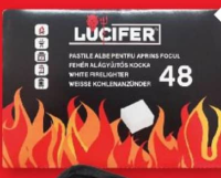 Lucifer Pastile de aprins focul 48 bucăți 1 set