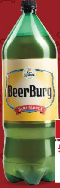 BEERBURG Bere blondă 4,5% alcool 2,4l