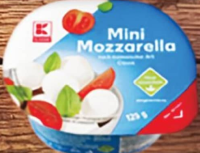 K-Classic Mozzarella Mini 125 g