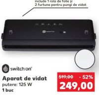 Switch On Aparat de vidat 125 W 1 buc
