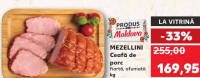 MEZELLINI Ceafă de porc fiartă, afumată kg
