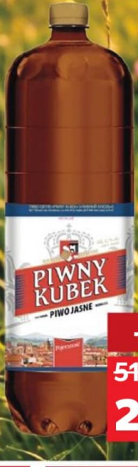 Piwny Kubek Bere blondă 4,1% alcool 2,4 l