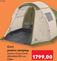 Crivit Cort pentru camping 4 persoane 1 buc