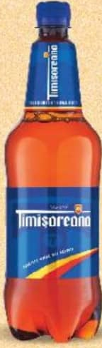 Timișoreana Bere blondă 4,9% alcool 0,9 l
