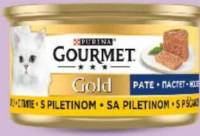 Gourmet Gold Hrană umedă pentru pisici cu pui / ton mousse 85 g