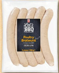 Let's BBQ Колбаски из курицы для гриля 350 г